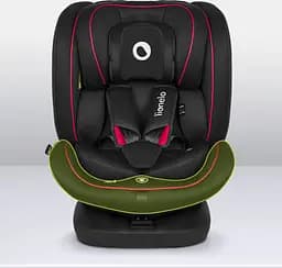 Дитяче автокрісло Lionelo Bastiaan i-Size Black Red, чорне з червоним (LO-BASTIAAN I-SIZE BLACK RED) - мініатюра 7