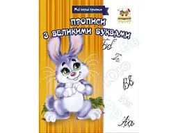 Прописи с большими буквами, 16 стр., 165x215 мм