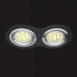 Світильник точковий Brille HDL-DT 112/2 MR16 BK 36-446 - мініатюра 2