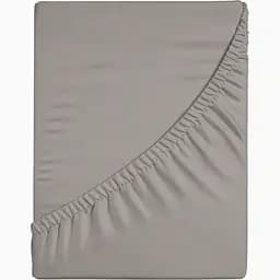 Простыня на резинке LeLit микрофибра P-0193 180х200+25 см серая (le2000000302430)