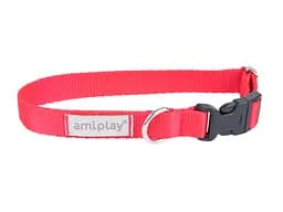 Нашийник для собак Amiplay Samba S 20-35 * 1,5 см - червоний