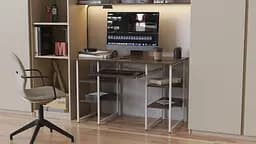 Комп'ютерний стіл Ferrum-decor Скай 75x100x70 білий ДСП Білий 16мм (FRD-101091) - мініатюра 5