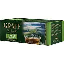 Чай зеленый Graff Green Paradise в пакетиках 36 г (20 шт. х 1.8 г) 