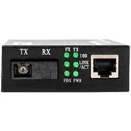 Медіаконвертер RCI 100M, 20km, SC, RJ45, Tx 1550nm, standart size metal case (RCI902W-FE-20-R) - мініатюра 2