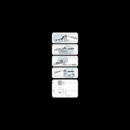 Мультиплікатор 1/2" F x 1" M (5:1) зусилля 400-2000 Нм - мініатюра 2