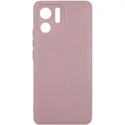 Чохол TPU GETMAN Liquid Silk Full Camera для Motorola Edge 40 Рожевий / Pink Sand