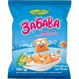 Подушечки Золоте зерно Смачна забава с молочной начинкой 100 г