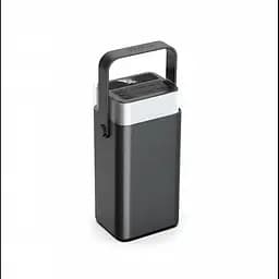 Зовнішній акумулятор Power Bank LENYES PX492D, 40000 мА·год, швидка зарядка PD 22.5W, RGB підсвітка, чорний