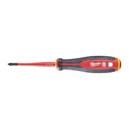 Викрутка з тригранною рукояткою ізольована VDE MILWAUKEE, PH1х80мм - мініатюра 2