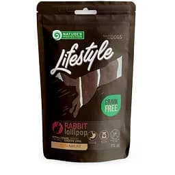 Лакомство для собак, палочки с мясом кролика, Nature's Protection Lifestyle Snack For Dogs Rabbit Lollipop 75г