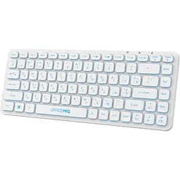 Клавіатура OfficePro бездротова біла (SK790W) - мініатюра 5
