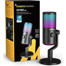 Мікрофон Maono DM30 RGB Black [119500] - мініатюра 2