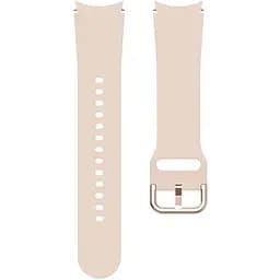 Ремінець для Samsung Galaxy Watch 4 Classic 42mm - рожево-бежевий ширина кріплення 20мм силікон розмір L Watchbands Color (WB00S4GALAXYCOLOR3CLASSIC442)