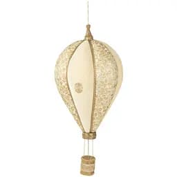 Воздушный шар J-line рождественский из текстиля 90 см золотой (46502)