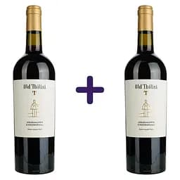 Вино Old Tbilisi Киндзмараули красное полусладкое 11%1.5 л (2 шт. х 0.75 л)