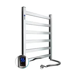 Электрический полотенцесушитель Navin Авангард 480x600 Sensor правый с таймером 10-028053-4860, Хром, Правое, Электронный