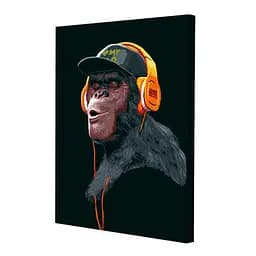 Комплект картин за номерами Riviera Blanca Gangster Monkey (ITR-099) 3 шт в наборі