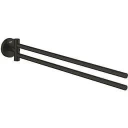 Тримач для рушника Grohe QuickFix Start 411832430 Чорний матовий