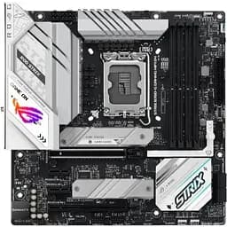 Материнская плата Asus Rog Strix LGA1700, B760-G Gaming WIFI, B760, 4xDDR5, Int.Video(CPU), 4xSATA3, 2xM.2, 1xPCI-E 16x 5.0, 1xPCI-E 16 4.0, S1220A, Intel 2.5Gb, WiFi 6, Bluetooth 5.3, 7xUSB3.2/6xUSB2.0, HDMI/DP, ATX