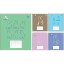 Зошит учнівський "Miffy Bunny Yes 767617 12 аркушів1 шт. в асортименті