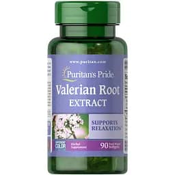 Натуральна добавка Puritan’s Pride Valerian Root Extract 90 капсул