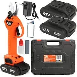 Акумуляторний секатор (садові ножиці) CATA (M83009C)+ 2 акк