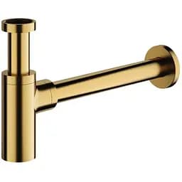 Сифон для умивальника Omnires brushed gold A186GLB, Золотий