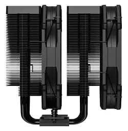 Кулер для процесора ID-Cooling FROZN A720 Black, 2x140 мм, 7 теплових трубок, алюміній/мідь, Intel: 2066, 2011, 1700, 1200, 1150, 1151, 1155, 1156, AMD: AM4/AM5, 163х153х140 мм, 4-pin PWM, до 300 Вт - мініатюра 3