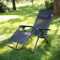 Комплект шезлонгів JUMI Relax Black - 2 шт. - мініатюра 10
