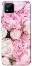 Чохол Demsky Pink peonies для Realme C11 (2021)