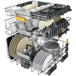 Посудомийна машина Whirlpool вбудовувана, 14 комплектів A+++, 60 см, дисплей, білий - мініатюра 9
