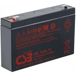 Аккумулятор CSB HRL634WF2 AGM 6V 9Ah