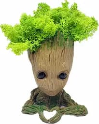 Кашпо горщик зі стабілізованим мохом Грут Groot G2