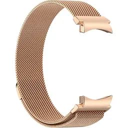 Ремінець ArmorStandart Milanese Magnetic для Samsung Galaxy Watch 7/FE/6/6 Classic/5/5 Pro/4/4 Classic Gold (ARM86844) [151811] - мініатюра 3