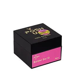 Гель для наращивания ногтей однофазный YouPosh ТМ UV Gel/LED 15мл №13 Темно-розовый