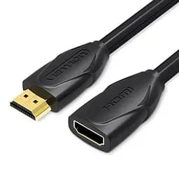 Удлинитель HDMI-HDMI v.2.0 Vention F/M PVC Shell 4K 60Hz 18Gbps 1.5m Black (VAA-B06-B150)