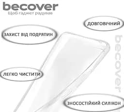 Силіконовий чохол BeCover для Honor X6a Transparancy (710877) - мініатюра 2