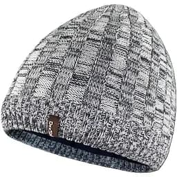 Шапка водонепроникна DexShell Heathered Rib Knit Beanie Білий/Сірий (1047-DH32405MBL)
