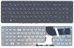 Клавіатура для ноутбука HP Pavilion (15-P), чорна, (без рамки) - мініатюра 3