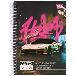 Блокнот Yes Auto show Honda А5, 64 аркуші, в клітинку (152014)