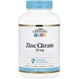 Дієтична добавка Zinc Citrate 50 мг  360 tabs