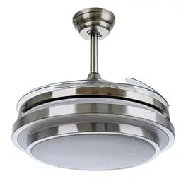 Люстра Brille вентилятор з пультом LED 36W WW+NW+CW CH (BKL-903S/1) - мініатюра 3