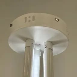 Стельова біла LED люстра на три завитки | Арт. 9979/3 | Line F - мініатюра 7