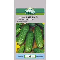 Семена Огурец Насіння України Астерикс F1, 20 семян (314000)
