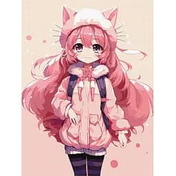 Картина за номерами Ideyka Чарівна дівчинка KHO5119 30х40см