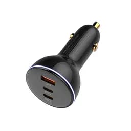 Зарядное устройство для Ldnio c102 160 W 2 USB-С + 1 USB-A 3 port car charger адаптер быстрой зарядки