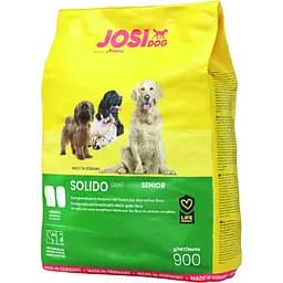 Сухой корм JosiDog Solido для малоактивных и пожилых собак (21/8) с домашней птицей 900 г