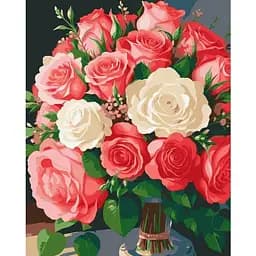 Картина за номерами ArtCraft Квіти кохання 40x50 см (13088-AC)