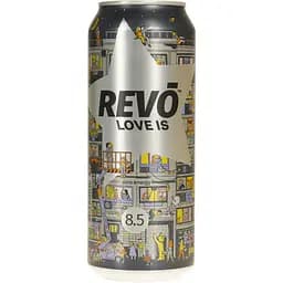 Напиток слабоалкогольный Revo Love Is энергетический сильногазированный 8.5% 0.5 л