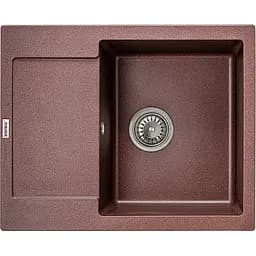 Мийка кухонна Zerix ZS-6250S-12 Коричнева (ZX4592)